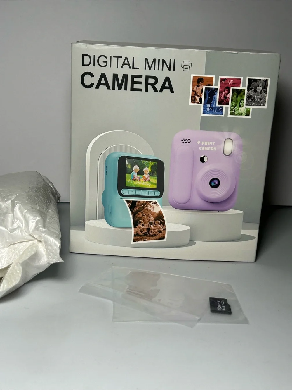 Micros Digital Mini Camera - Purple & Teal Accents NEW in box